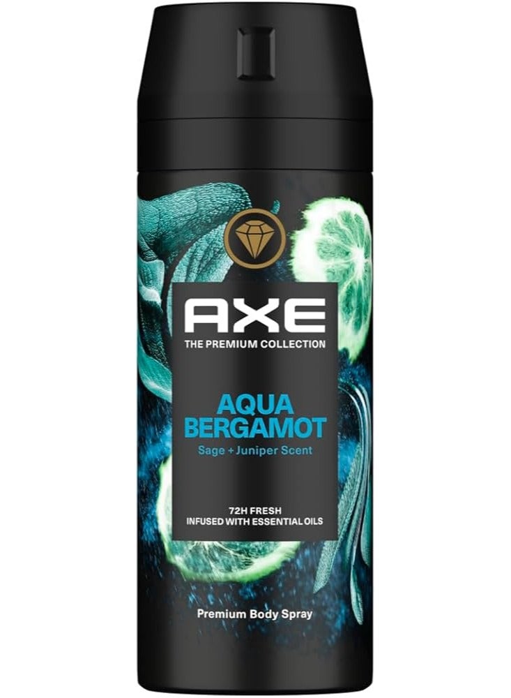 The Premium Body Spray Collection Aqua Bergamot