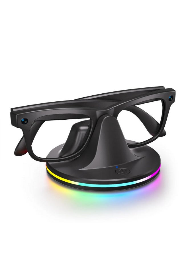 For Ray-Ban Meta Glasses Charger Stand Portable Travel Charger Station Type-C RGB Charging Stand With LED Indicator Accessories - Image 1