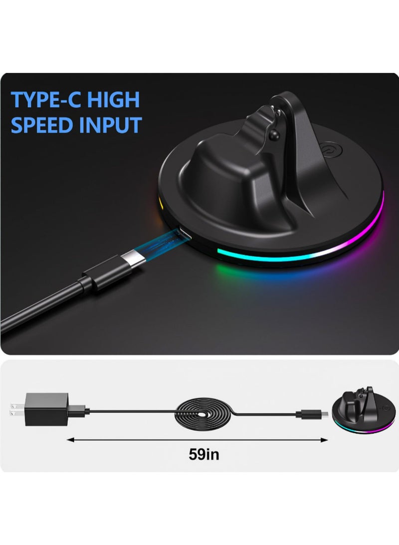 For Ray-Ban Meta Glasses Charger Stand Portable Travel Charger Station Type-C RGB Charging Stand With LED Indicator Accessories - Image 4