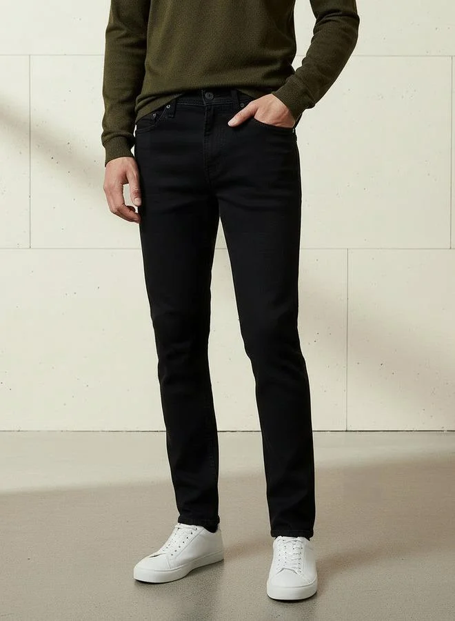 Splash FAV Men Skinny Fit Flexi Waist Pocket Jeans