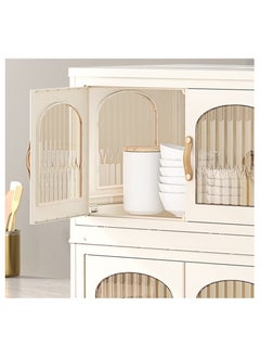Generic Portable Children's Wardrobe Foldable Combination Wardrobe, Baby and Children's Clothing Toy Storage Cabinet Transparent Snack Storage Box (2 Low)  - Image 4