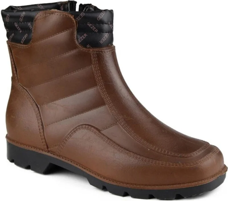 Gezer Non-Slip Boots with Wool Insole and Waterproof Zipper