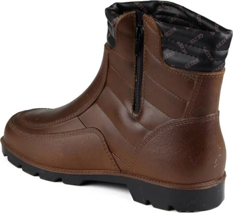 Gezer Non-Slip Boots with Wool Insole and Waterproof Zipper