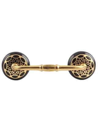 IndianShelf 1 Pack Black Unique Drawer Handles Decorative Cabinet Pulls Gold Hardware 6 Hole to Hole Exclusive - pzsku/Z3073F3208478090C05B4Z/45/1745820381/4477b7e1-5cc3-4c7f-8627-535951e234dc