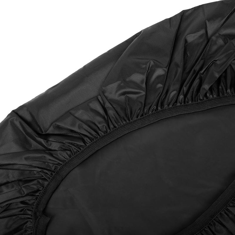 F FIERCE CYCLE Motorcycle Rain Seat Cover Universal Seat Protector Cover Black M - Image 4
