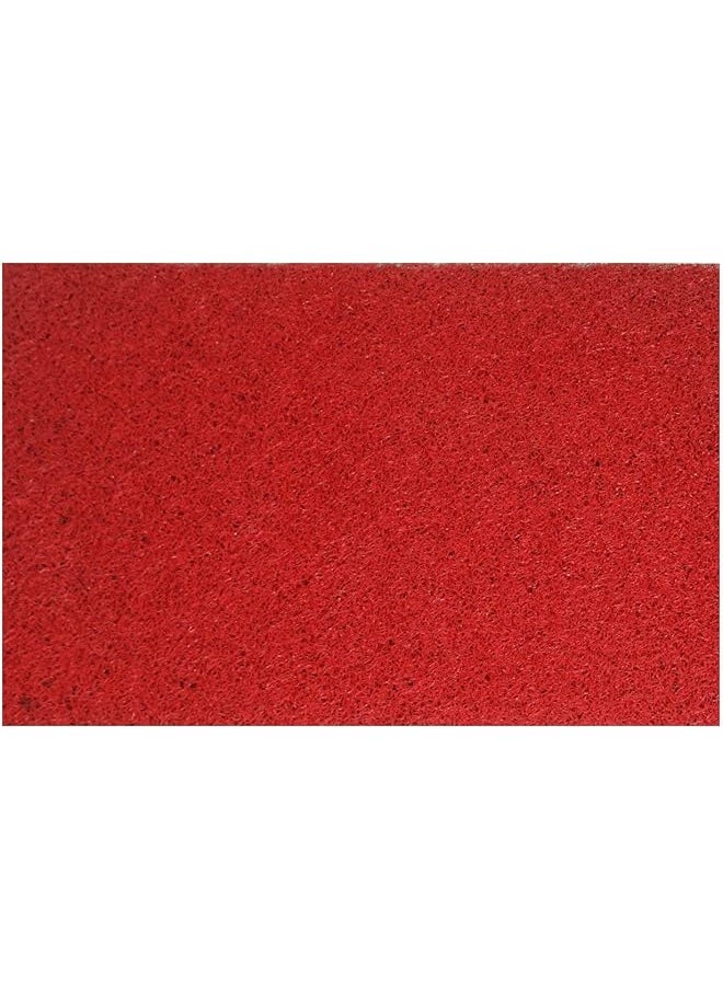Kuber Industries - Pvc Large Doormat Red Standard New Carpdoorm14 Rectangular - Image 1
