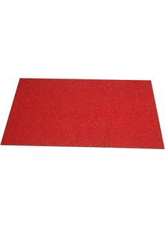 Kuber Industries Pvc Large Doormat Red Standard New Carpdoorm14 Rectangular  - Image 2