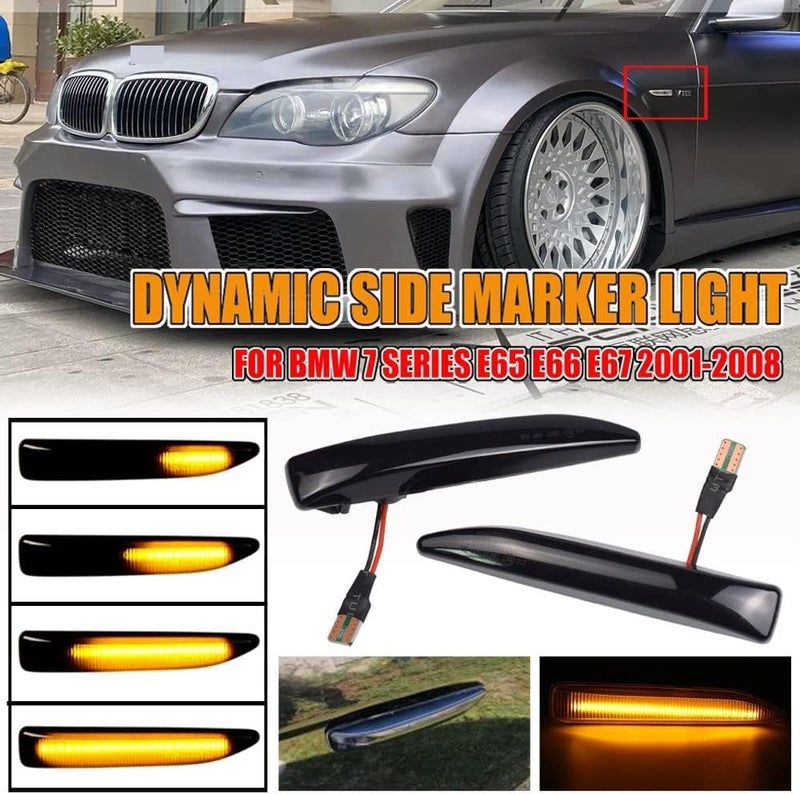 Vuzmode Dynamic Side Marker Indicator Lights for 7 Series - Image 2
