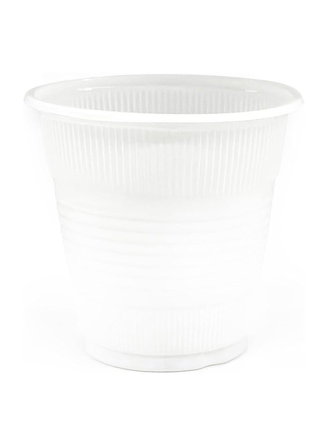Tru Plastic Cup 5 oz. HD - 100 Pc white - Image 2
