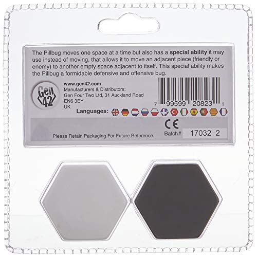 Ghenos Games Hive: Pillbug Carbon Expansion Board Game (TCI016) - Image 2