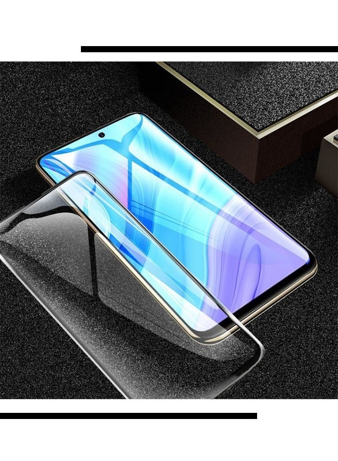 Tempered Glass Screen Protector for Redmi Note 11S 5G Clear,Anti-drop, Anti-fingerprint,Anti-scratch Tempered Glass,Black Edge/Clear - Image 5