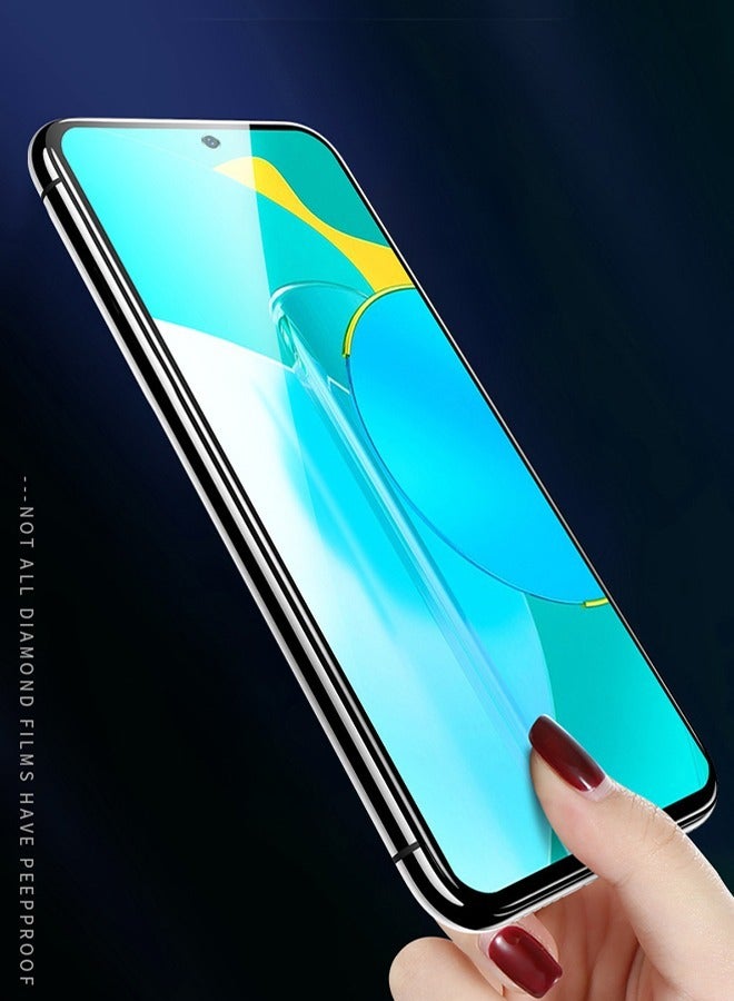 Tempered Glass Screen Protector for Redmi Note 11S 5G Clear,Anti-drop, Anti-fingerprint,Anti-scratch Tempered Glass,Black Edge/Clear - Image 2