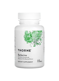 Thorne Thorne, Berberine, 1,000 mg, 60 Capsules (500 mg per Capsule) 