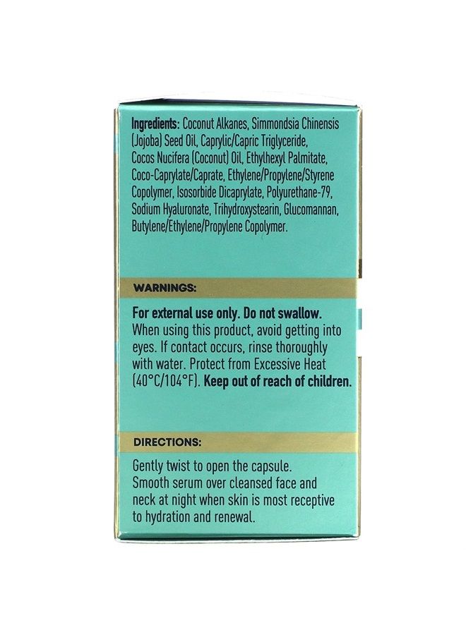 RoC Multi Correxion, Hydrate + Plump, Night Serum Capsules, Fragrance-Free, 30 Biodegradable Capsules, RoC - Image 3