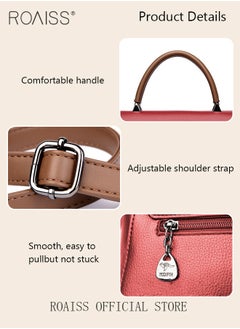 roaiss Women Shoulder Crossbody Bag Large Capacity Compact and Exquisite Women Handbag  - Image 5