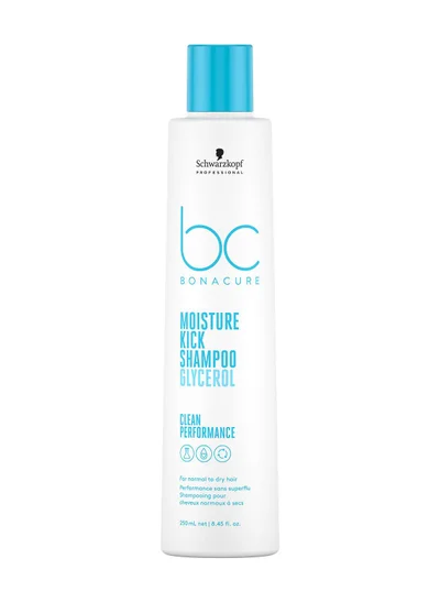 Schwarzkopf BC Clean Performance Moisture Kick Shampoo 250ml