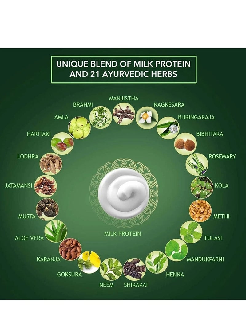 كيش كينج شامبو مضاد لتساقط الشعر و لإصلاح الأضرار ببروتين الحليب و21 عشبة 200 مل - Image 2