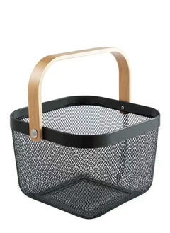 ALMUFARREJ Fruit and vegetable storage basket Black  - Image 4