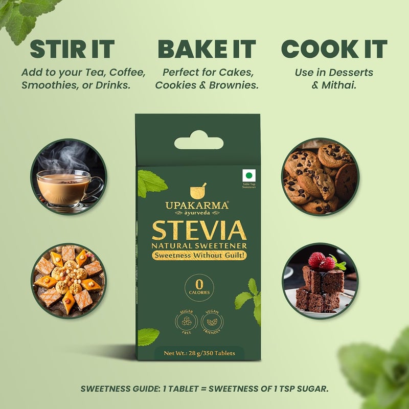 UPAKARMA Stevia Tablets 350 Count - Image 4
