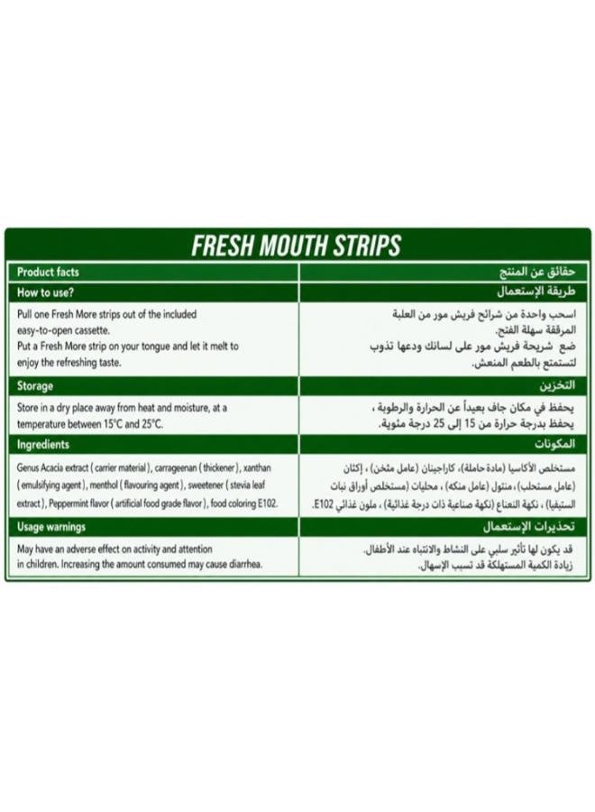 Fresh More Orange Breath Strips For Bad Breath, 24 Strips - Image 2