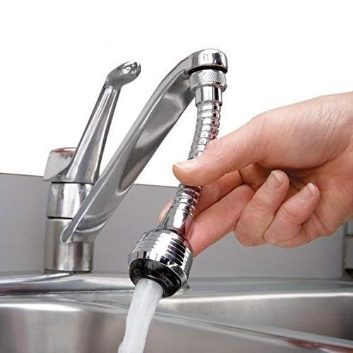 Upkaranwale 360 rotating tap for kitchen tap aerator water saver kitchen tap shower rotating tap for kitchen sink tap faucet water saving nozzle for any tap kitchen shower tap 2 Mode - Image 2