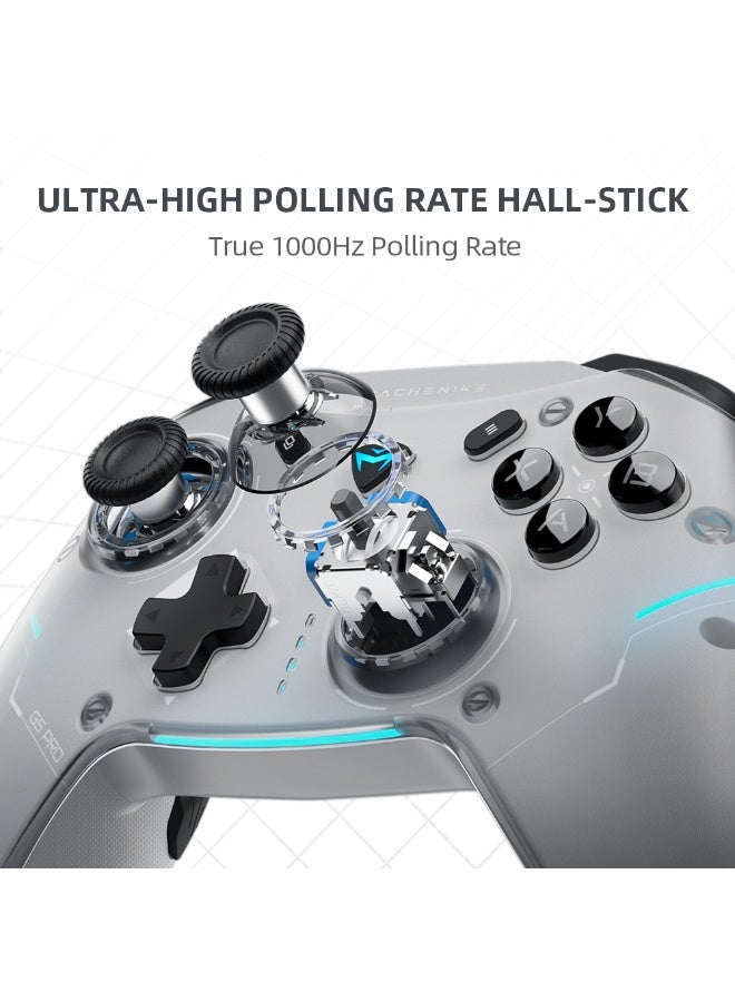 MACHENIKE G5Pro Max SE Gaming Controller Charging Dock Optional Hall Effect Joysticks Triggers RGB Light Wireless Gamepad - Image 4