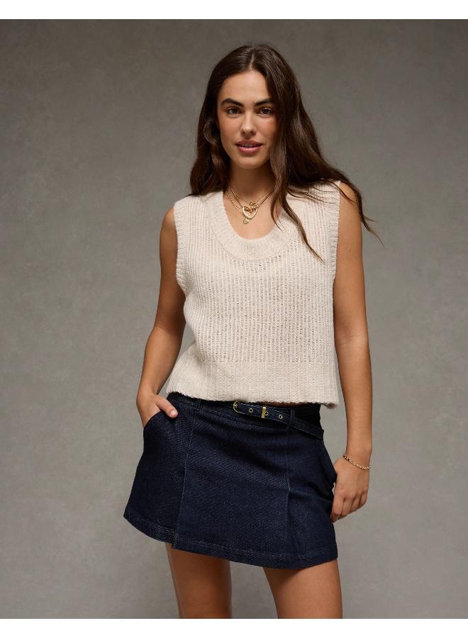 American Eagle AE Whoa So Soft Scoop Neck Vest - Image 1