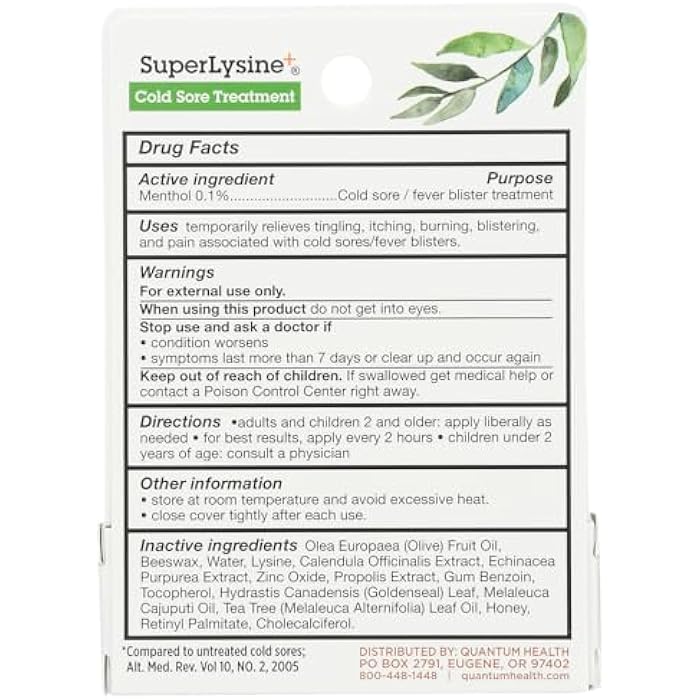 Quantum Health Super Lysine + Cream (1x7 GM) - Image 3