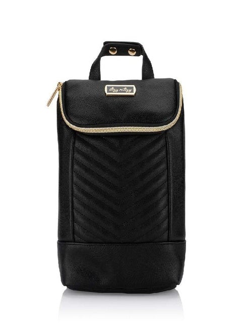 Itzy Ritzy Insulated Bottle Bag - Keeps Bottles Warm or Cool - Holds 3 Bottles and Features Interior Pocket for Ice Pack (Not Included), Jetsetter