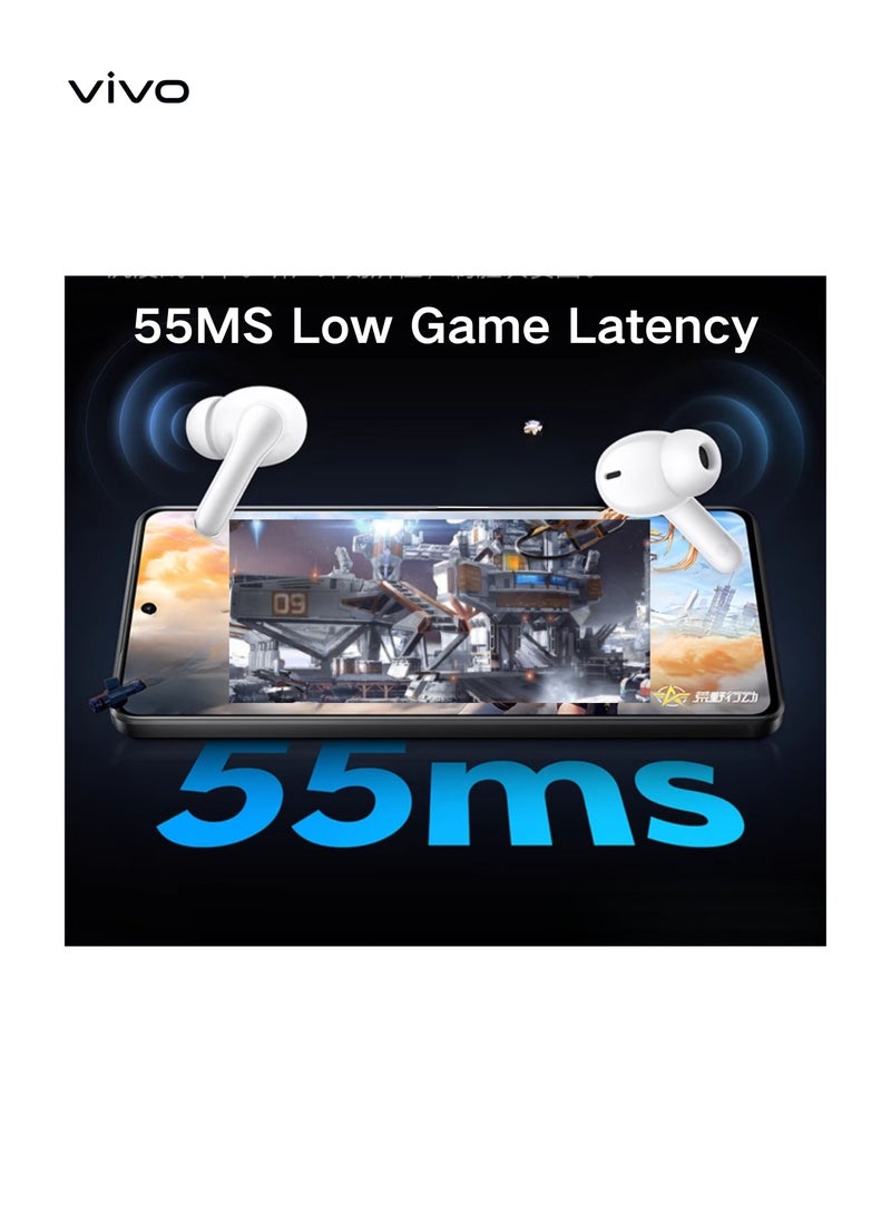 vivo - vivo TWS A3: Premium True Wireless Earbuds with 45-Hour Battery & 3D Surround Sound - Image 1