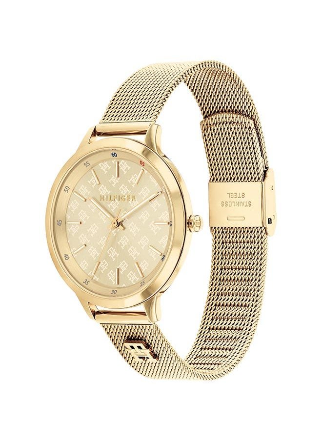 TOMMY HILFIGER - Women's Analog Round Shape Stainless Steel Wrist Watch 1782588 - 36 Mm - Image 1