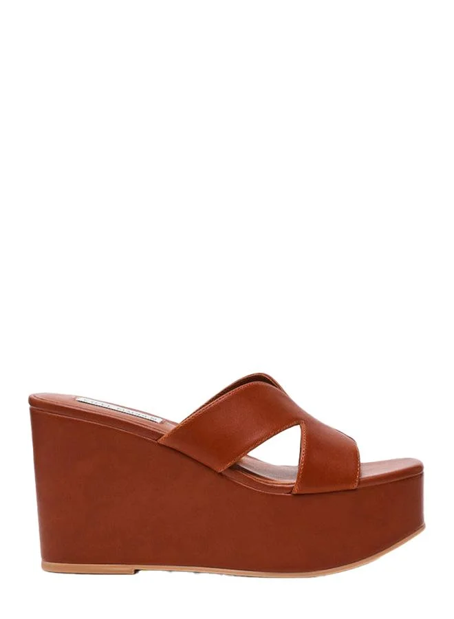 Justice 2.0 Tan Women's Wedge Sandals
