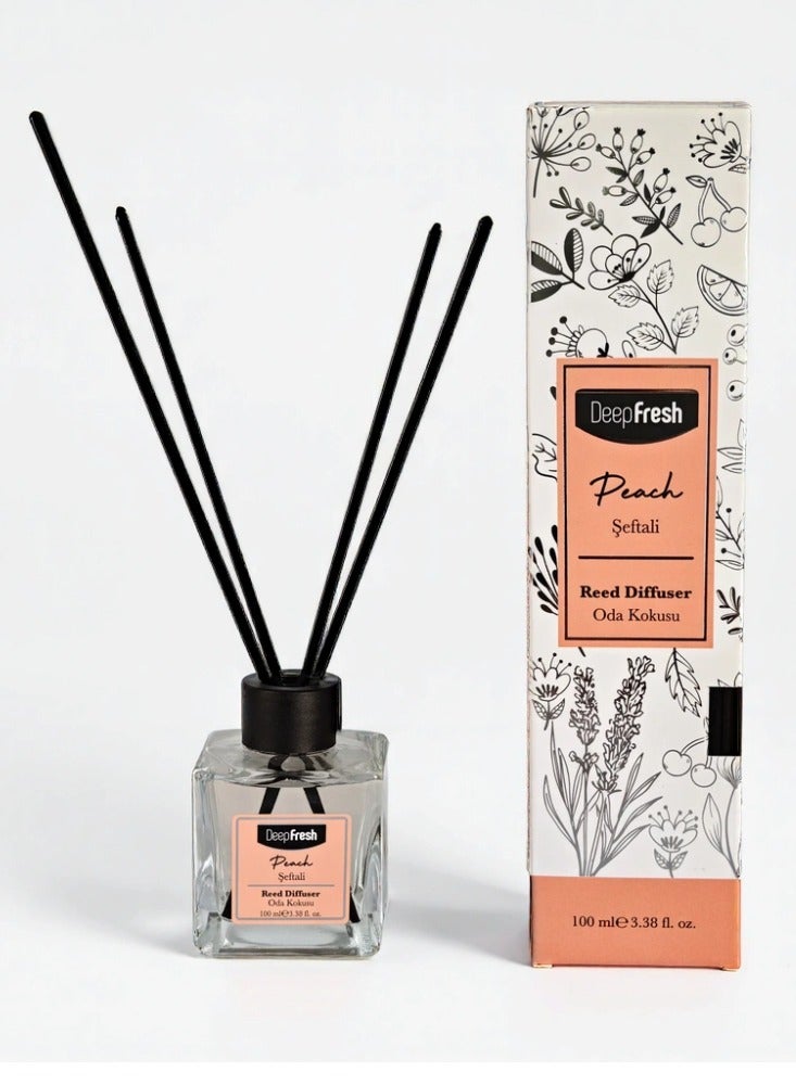Deep Fresh Concentrated Air Freshener Peach Scent 100ml 
