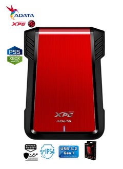 أداتا حاوية خارجية XPG EX500 لمحرك الأقراص الثابتة ومحرك الأقراص SSD | متوافق مع PS5 XBOX | مقاومة الماء والغبار 2.5"  - Image 5