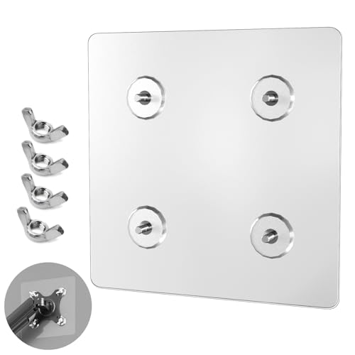 WEARSON Non VESA Monitor Mount Adapter - 100x100 mm VESA Adaptor Mount for Monitor Without Holes for 24,27,32 inch Flat Panel Monitors Load Capacity 11-22lbs - Image 1