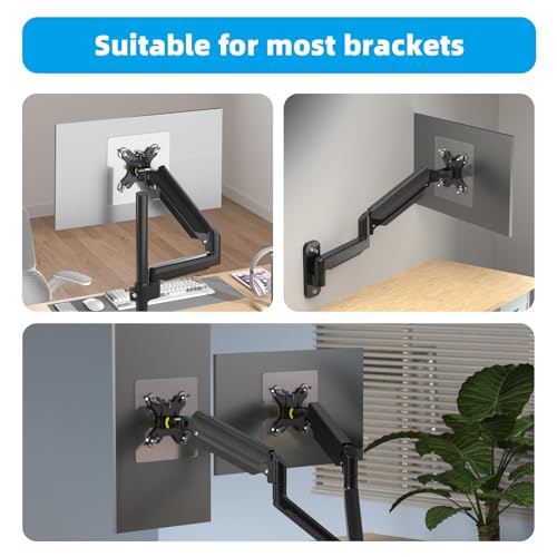 WEARSON Non VESA Monitor Mount Adapter - 100x100 mm VESA Adaptor Mount for Monitor Without Holes for 24,27,32 inch Flat Panel Monitors Load Capacity 11-22lbs - Image 5