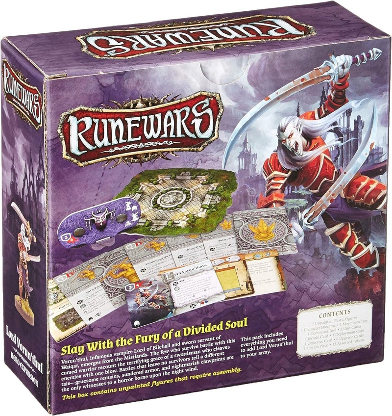 Fantasy Flight Games FFG Rwm31 Runewars: Lord Vorun'thul Games, Multicolor - Image 2