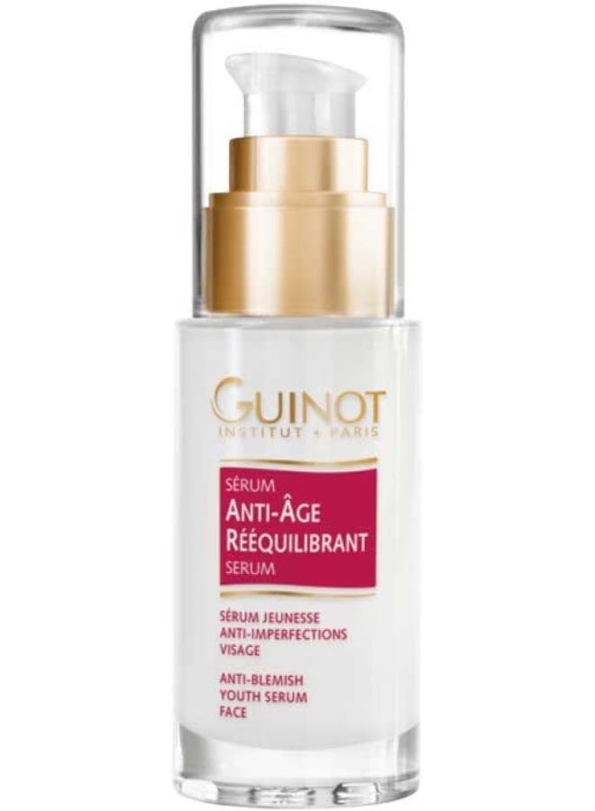 GUINOT سيروم الشباب المضاد للشيخوخة المتوازن المضاد للبقع
