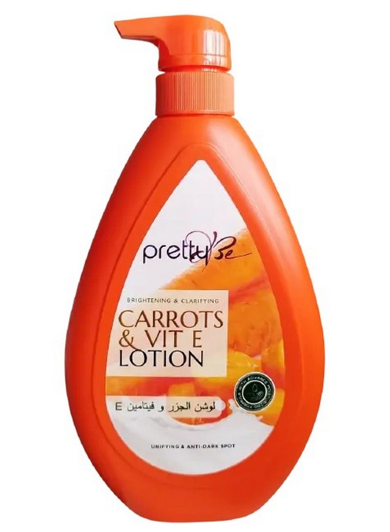 Moisturising And Nourishing Carrot & Vitamin E Lotion 550 ML