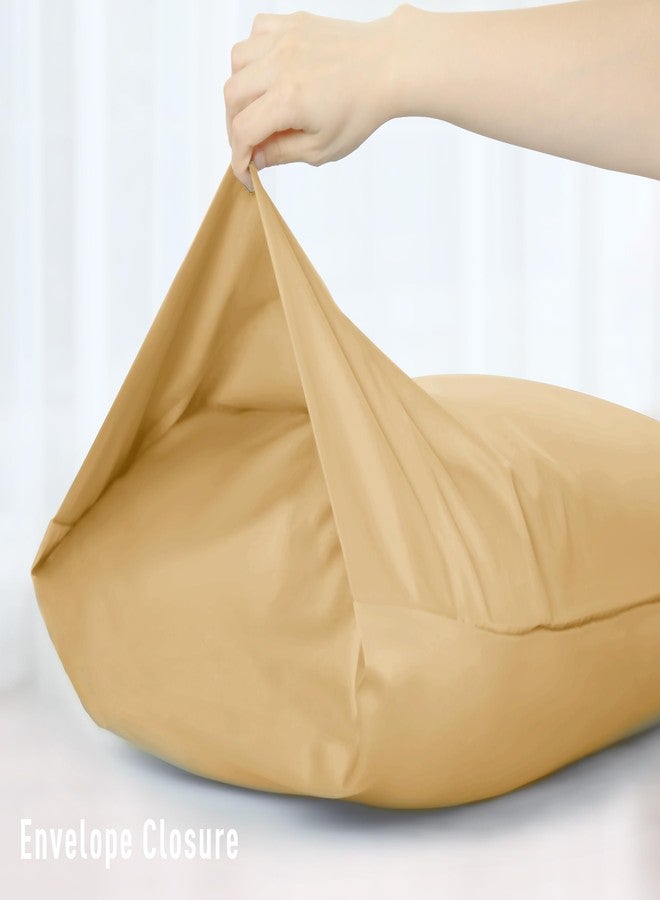 Sunflower Body Pillowcase 100% Cotton Long Pillow Cover/Case Envelope Closure 1 Pack, 21×54 inches Butterum, Soft and Breathable - Image 4