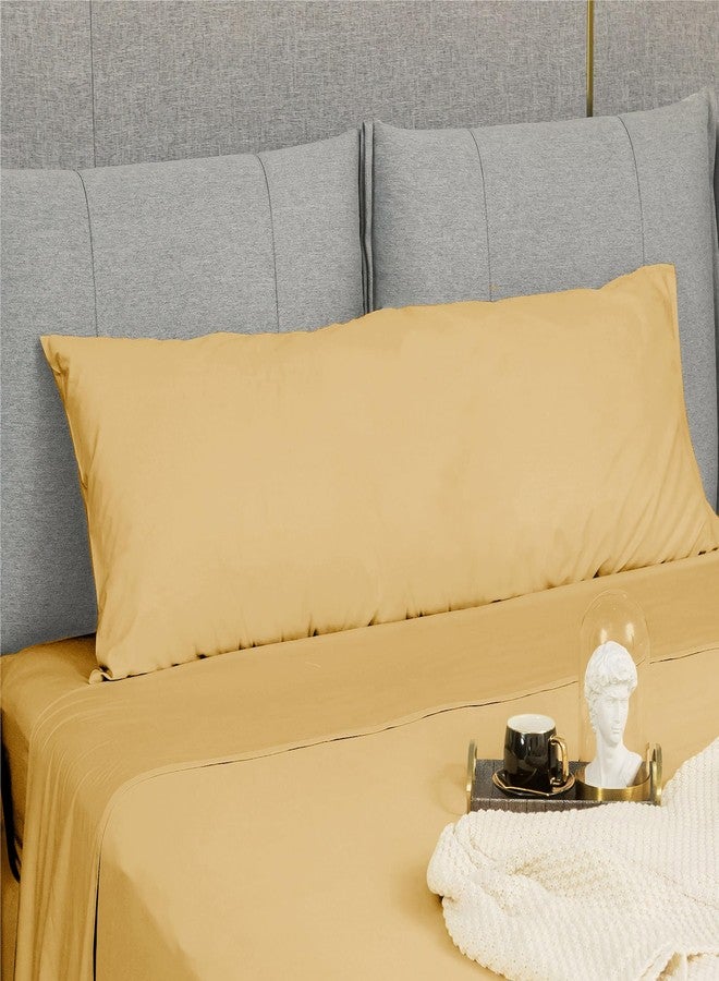 Sunflower Body Pillowcase 100% Cotton Long Pillow Cover/Case Envelope Closure 1 Pack, 21×54 inches Butterum, Soft and Breathable - Image 3