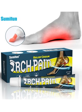 Sumifun Arch Pain Relief Cream HeelAid Plantar Fasciitis Brush