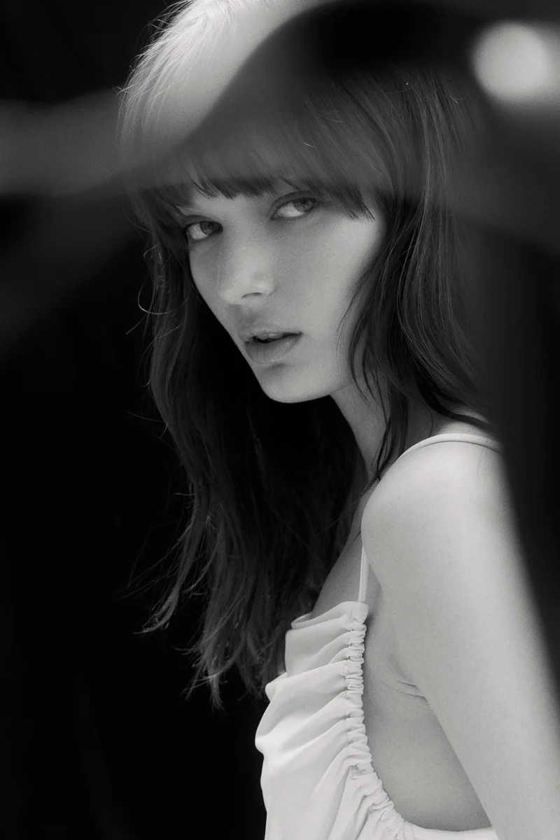 H&M Ruched strappy top