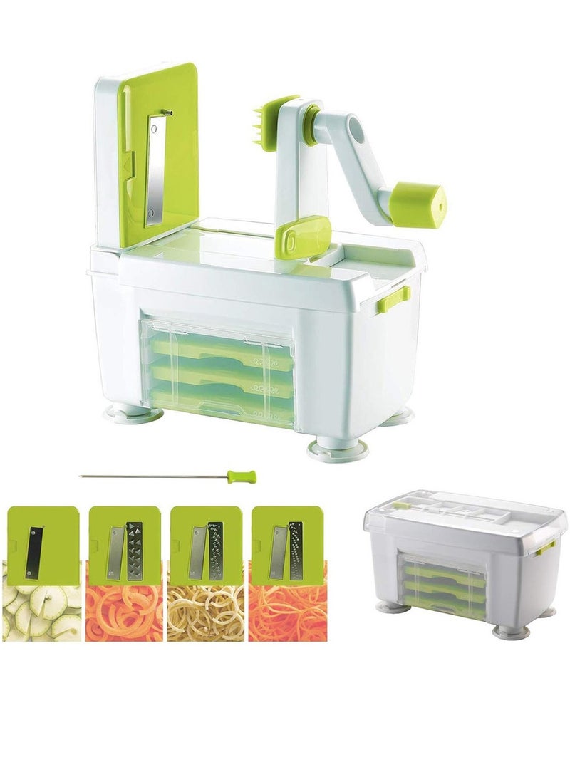 كونستار قطاعة خضار ومبشرة دوّارة متعددة الوظائف – تقطيع حلزوني بأشكال متنوعة - Image 3