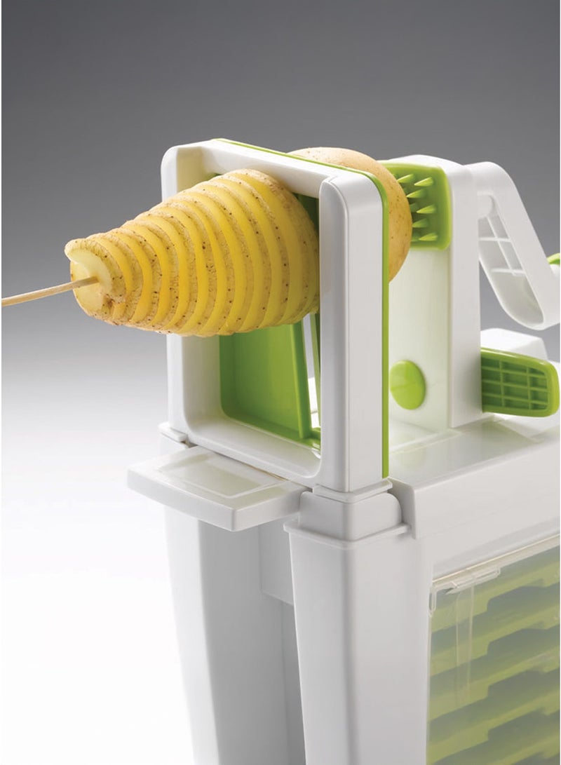 كونستار قطاعة خضار ومبشرة دوّارة متعددة الوظائف – تقطيع حلزوني بأشكال متنوعة - Image 2