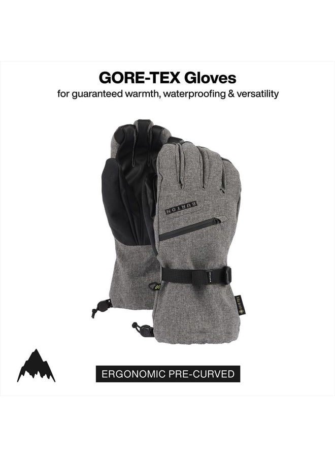 BURTON Men's Standard Gore-TEX Gloves, Gray Heather, Small - Image 2