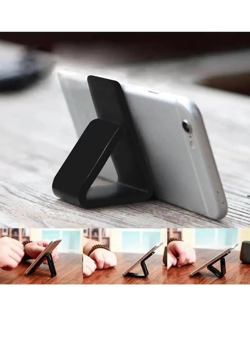 Generic - Topr Magnetic Mobile Phone Finger Grip Holder Lazy Multi-functional Vertical Horizontal Stand Foldable Back Stick Phone Stand (green) - Image 1