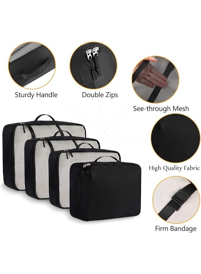 سوفام مكعبات التعبئة، حزم الأمتعة، ملحقات السفر المنظمة، 8 حزم - Image 4