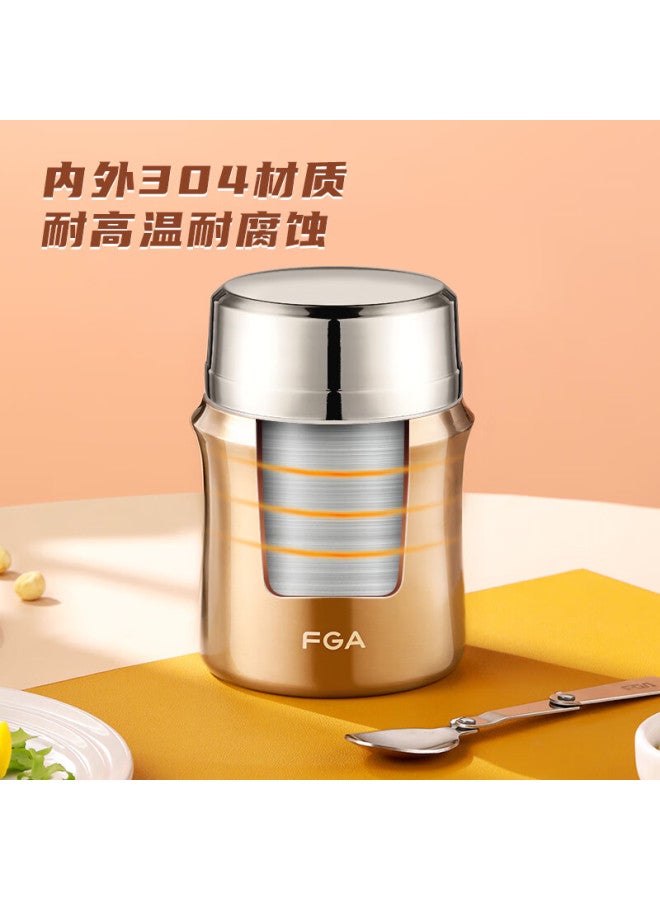 Fga Fuguang Insulated Food Jar, 304 Stainless Steel, Large Capacity, Thermal Container, Rice Cooker, Soup Pot, Lunch Box - 1l - Image 1