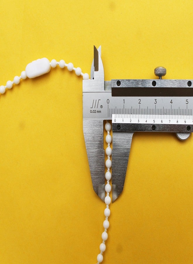 YYST White Plastic Chain Connector for Beaded Chain for Roller Shades and Vertical Blinds (Pack of 10) (Chain not Included) - Image 3